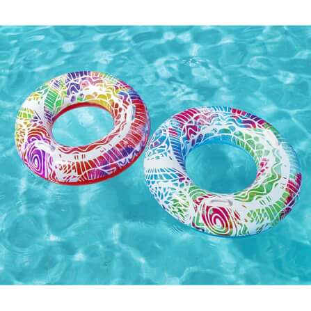 ห่วงยาง ขนาด 36 นิ้ว Bestway 36084 Summer Swirl อายุ10+ปี สีฟ้า_1